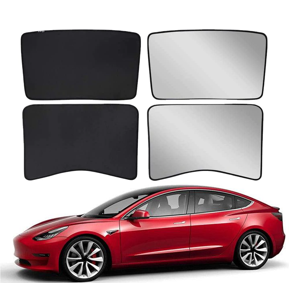 Glass Roof / Sunroof Sunshade – For Tesla Model 3 (2017-2020)