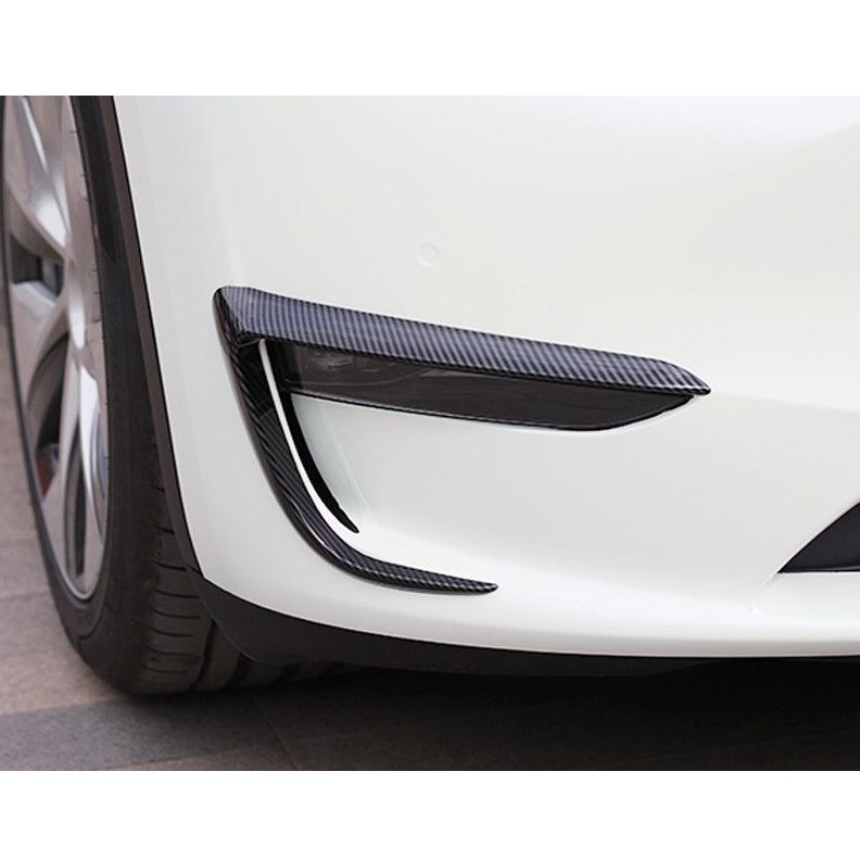 Fog Lamp Overlays Protective Film Covers – For Tesla Model Y (2020-2024)