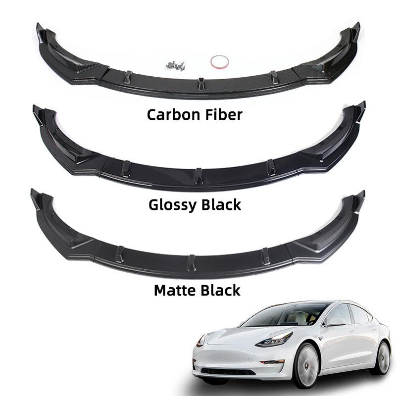 Front Bumper Lip Kit – For Tesla Model 3 (2017-2023)