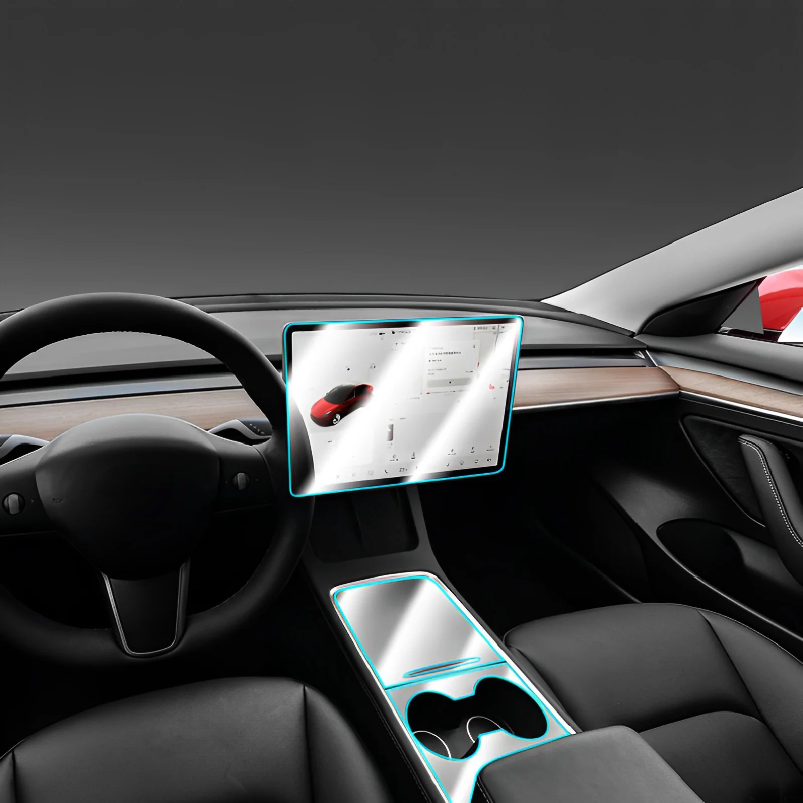 TPU Interior Protective Film – For Tesla Model 3/Y