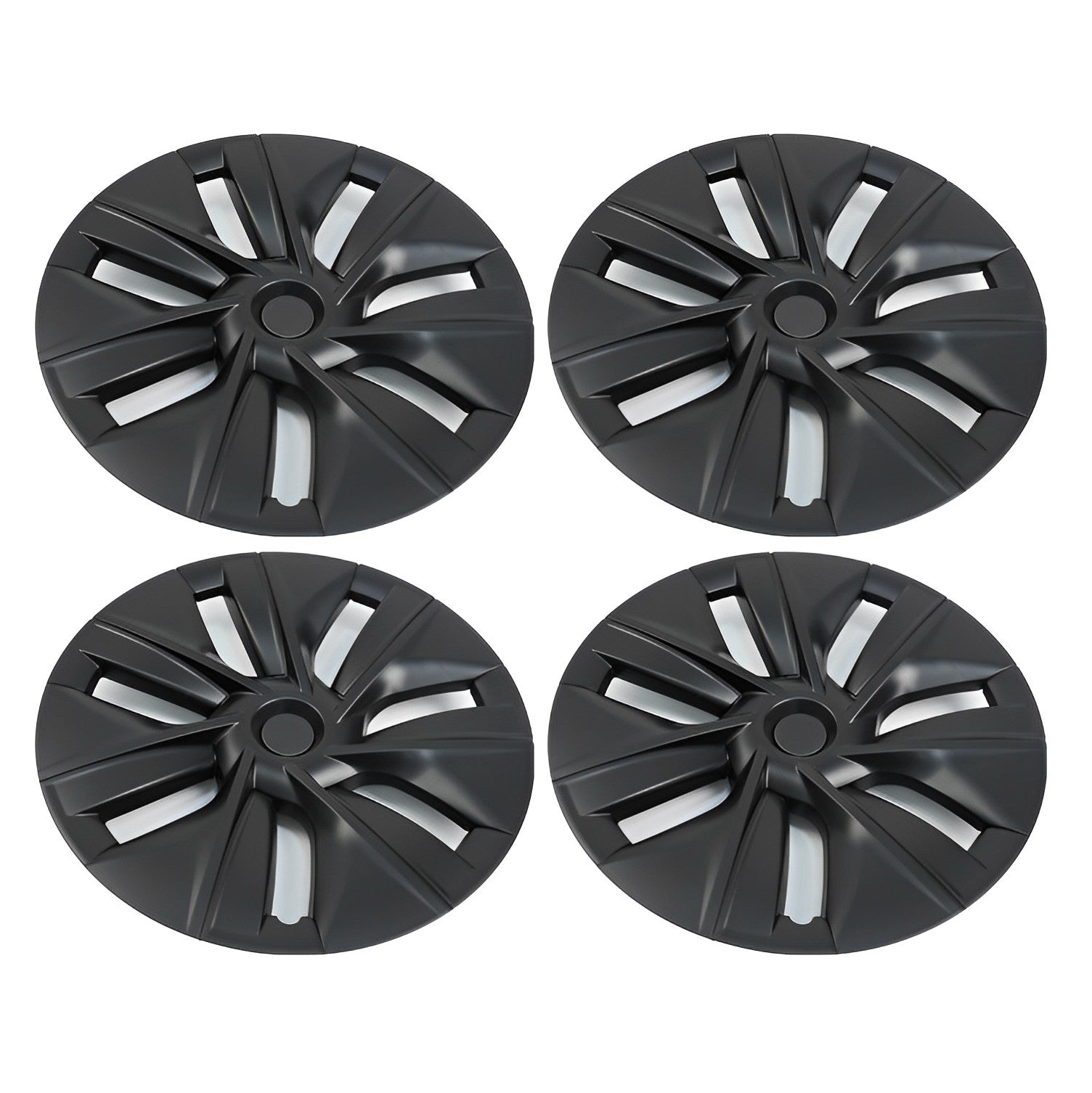 19" OEM Upgrade Wheel Hubcaps (4 Pieces) – For Tesla Model Y (2017-2024)