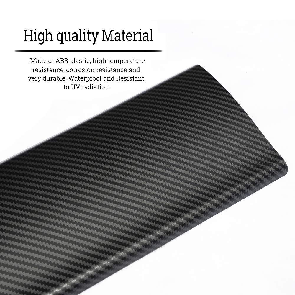 Dashboard Cover (Carbon Fiber Pattern ABS) – For Tesla Model 3 (Highland)/Y (2017-2024)