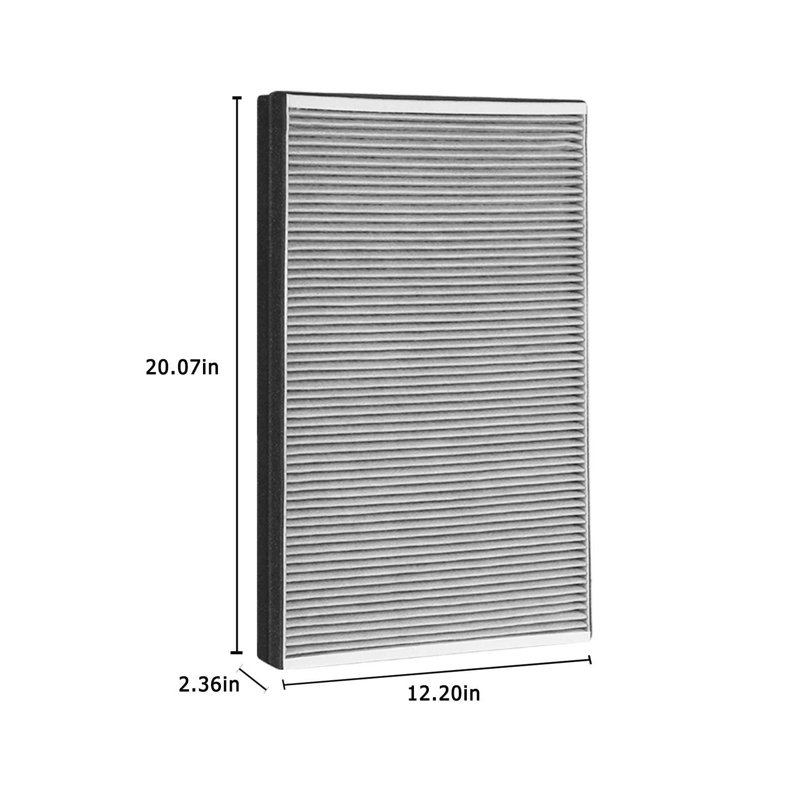 Cabin Air Filter with Activated Carbon – For Tesla Model S/X (2012-2020)