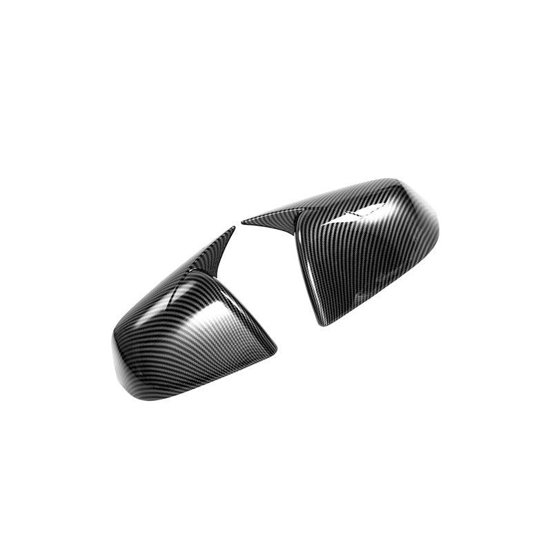 GT Style Side Door Mirror Cover (Carbon Fiber Pattern ABS) – For Tesla Model Y (2020-2024)