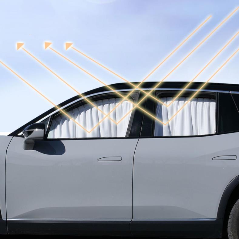 Side Window Track Slide Privacy Curtain Sunshade – For Tesla Model 3/Y