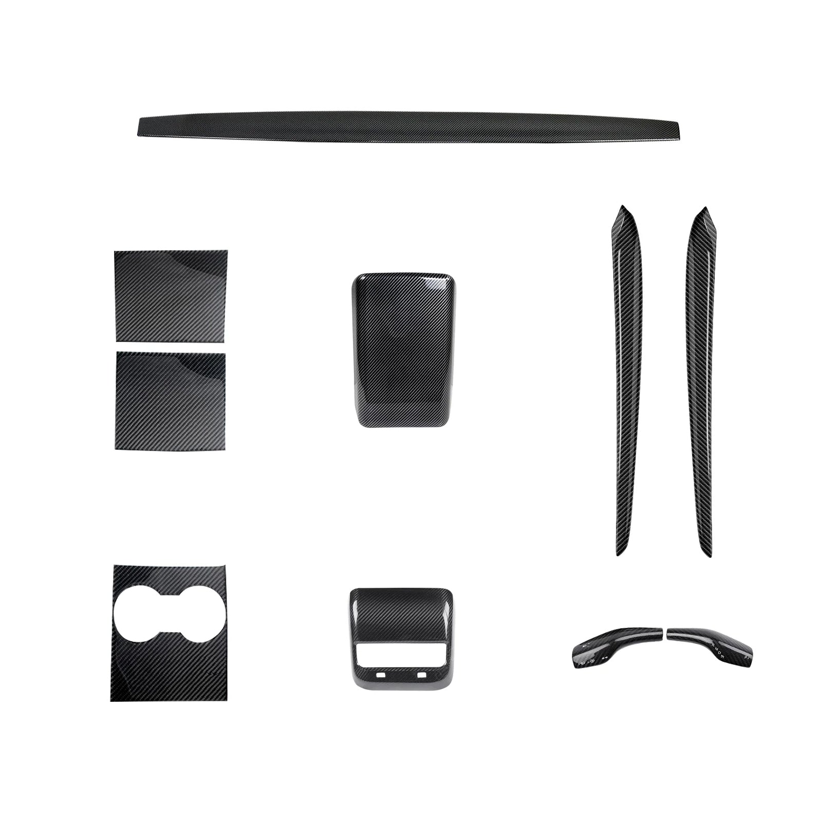 Real Carbon Fiber Interior Wrap Kit – For Tesla Model 3/Y