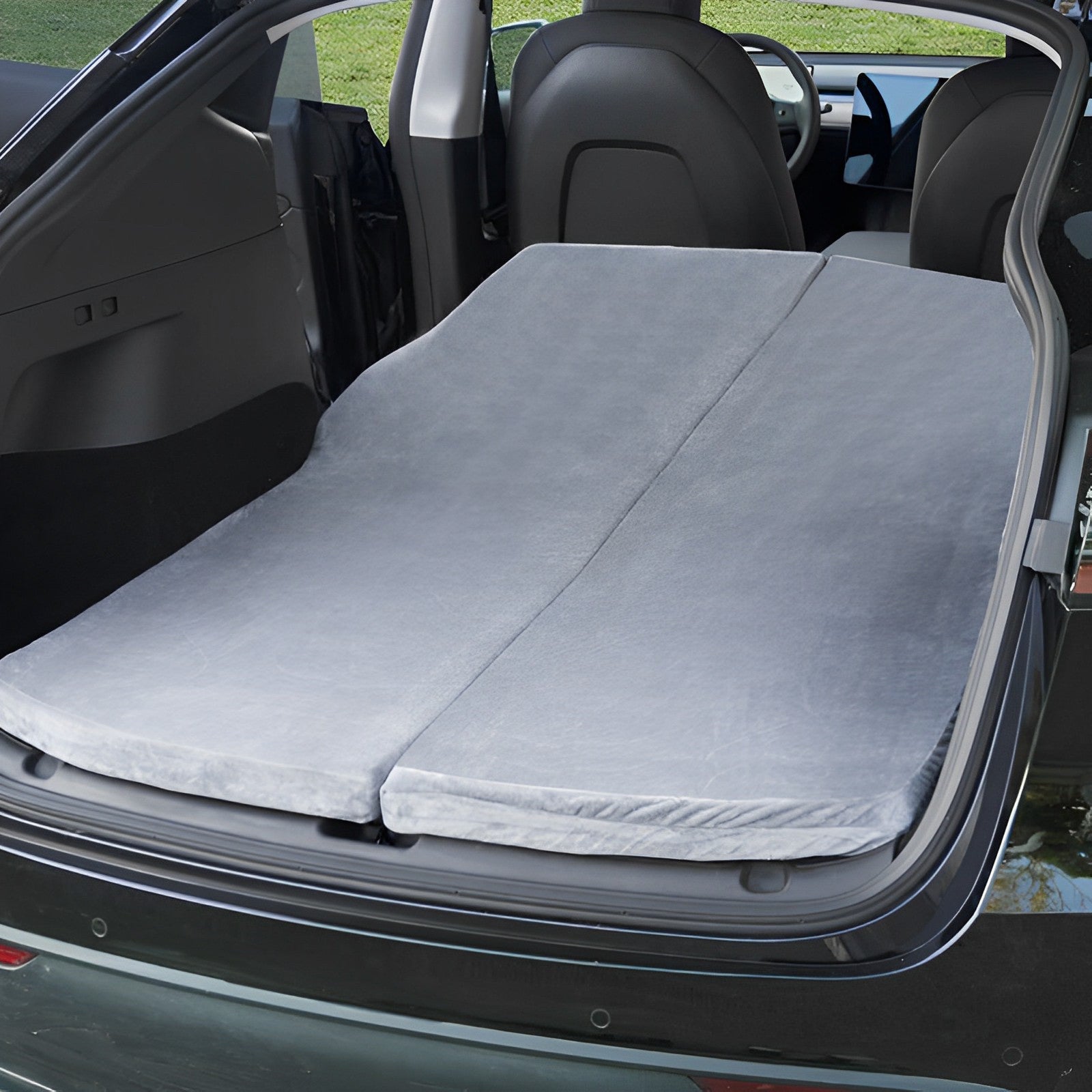 Memory Sponge Trunk Camping Mattress – For Tesla Model 3 (Highland)/Y (2017-2024)