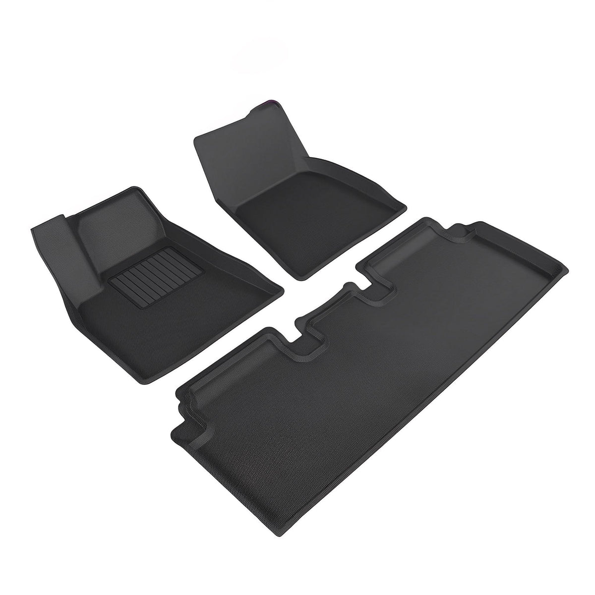 Tesla Model S Floor Mats And Liners 3D Lamination Cutting Cargo Liner (2021-2024)