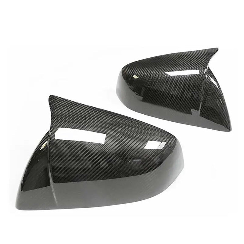[Real Carbon Fiber] GT Style Rear View Mirrors Cover Cap for Tesla Model X 2016-2021