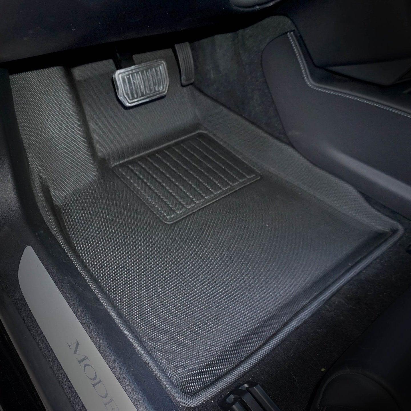 Tesla Model S Floor Mats And Liners 3D Lamination Cutting Cargo Liner (2021-2024)