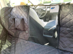 Waterproof Dog Seat Cover with Visible Mesh Window – For Tesla Models