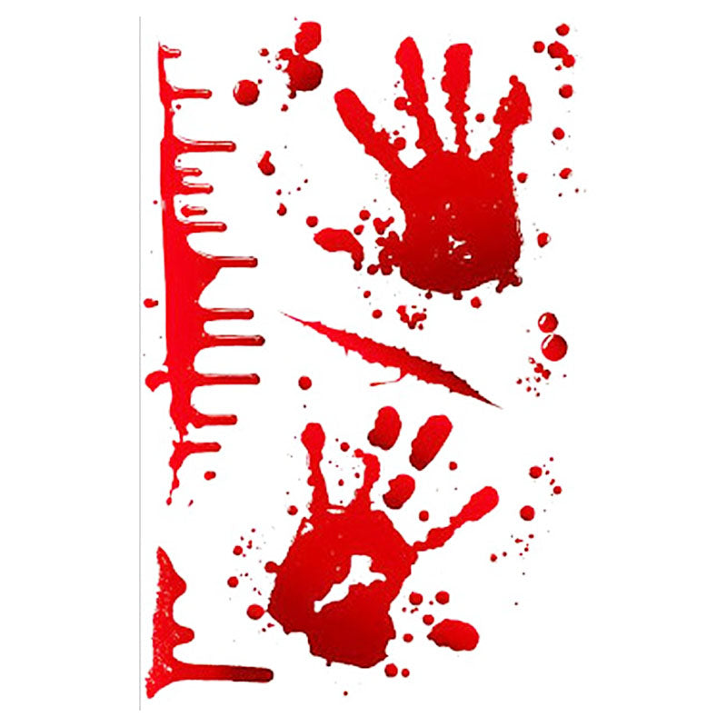 Blood Handprints Dripping Blood Car Stickers – For All Cars