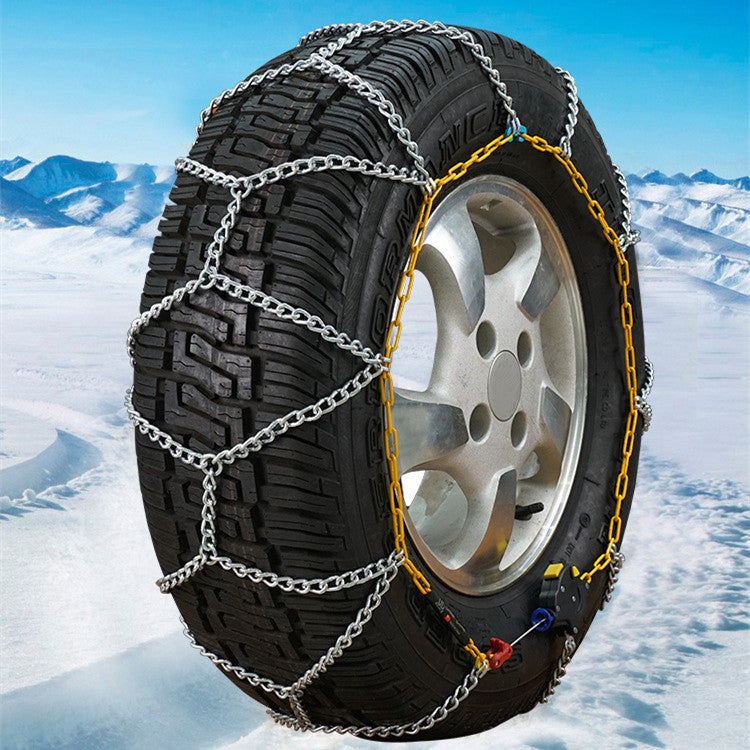 Automatic Tightening Snow Chains (2pcs) – For Tesla Model S/3 (Highland)/X/Y (2017-2024)