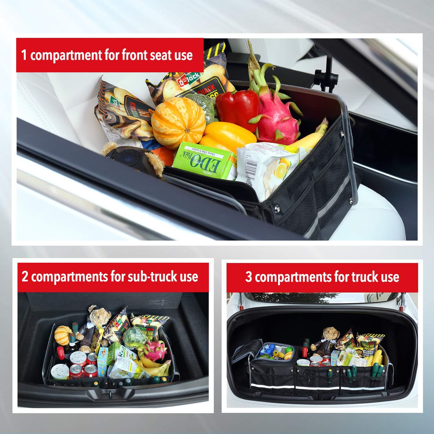 Water & Leakproof Collapsible Trunk Organizer – For Tesla Model S/3/X/Y (2012-2024)