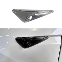 [Real Carbon Fiber] Turn Signal Cover For Model X 2024+