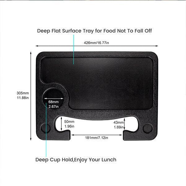 Steering Wheel Workstation Tray – For Tesla Model S/3/X/Y (2012-2024)