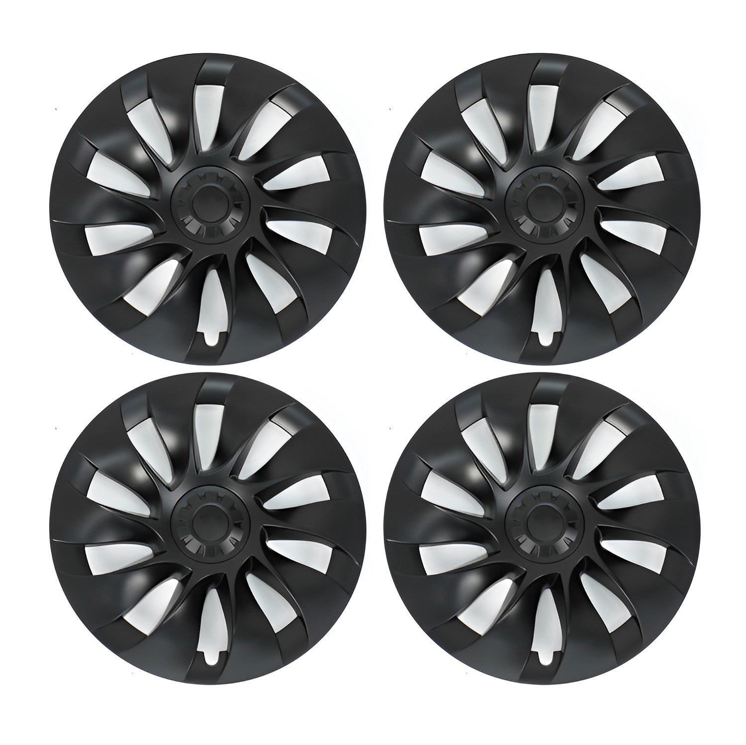 Model Y Uberturbine Style Wheel Hub Caps - Performance Wheel HubCaps (4 Pcs)